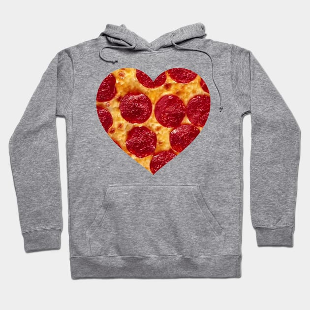 Pepperoni Pizza Hoodie by HeartTees